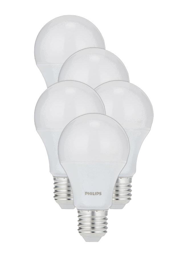 Philips LED Bulb 9W E27 6500K 230V, Cool Daylight (Pack of 5)  - Image 1