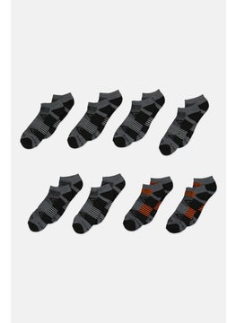 Men 8 Pair Brand Logo Low Cut Socks, Black - pzsku/Z661000C3CC9F31E9144FZ/45/_/1737642008/3a38d47f-7a73-438d-b4cd-62f457a74336