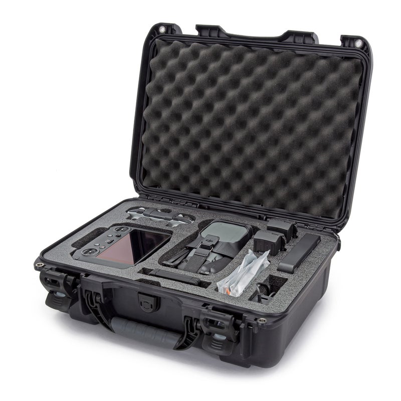 NANUK 925 Waterproof Case with Foam Insert for DJI Mavic 3 Fly MoreCine Premium Combo Graphite