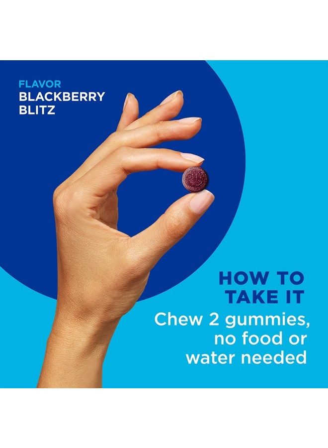 OLLY Men's Multi, Blackberry Blitz, 90 Gummies - Image 5