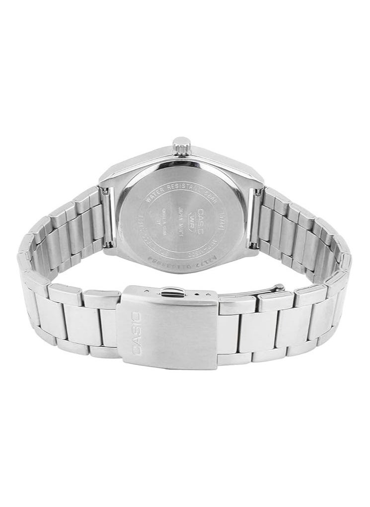 CASIO - Casio Men's Watch - MTP-M300D-1AVDF Black Dial Watch - Image 1