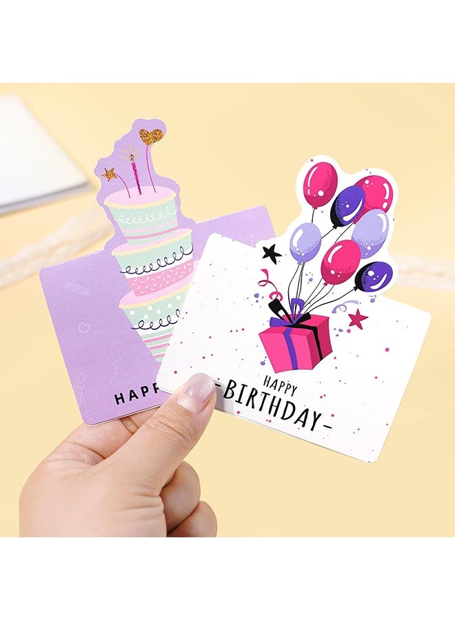 Lemon 10 pcs Birthday Cards, Greeting Birthday Cards Set for Her Him Women Men - Image 4