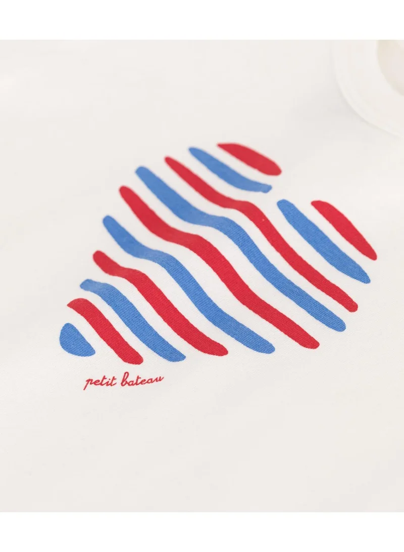 Petit Bateau Babies' short-sleeved plain cotton T-shirt