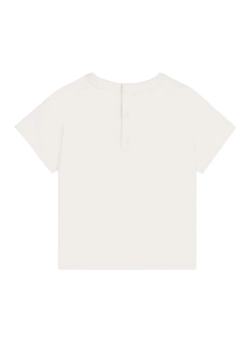 Petit Bateau Babies' short-sleeved plain cotton T-shirt