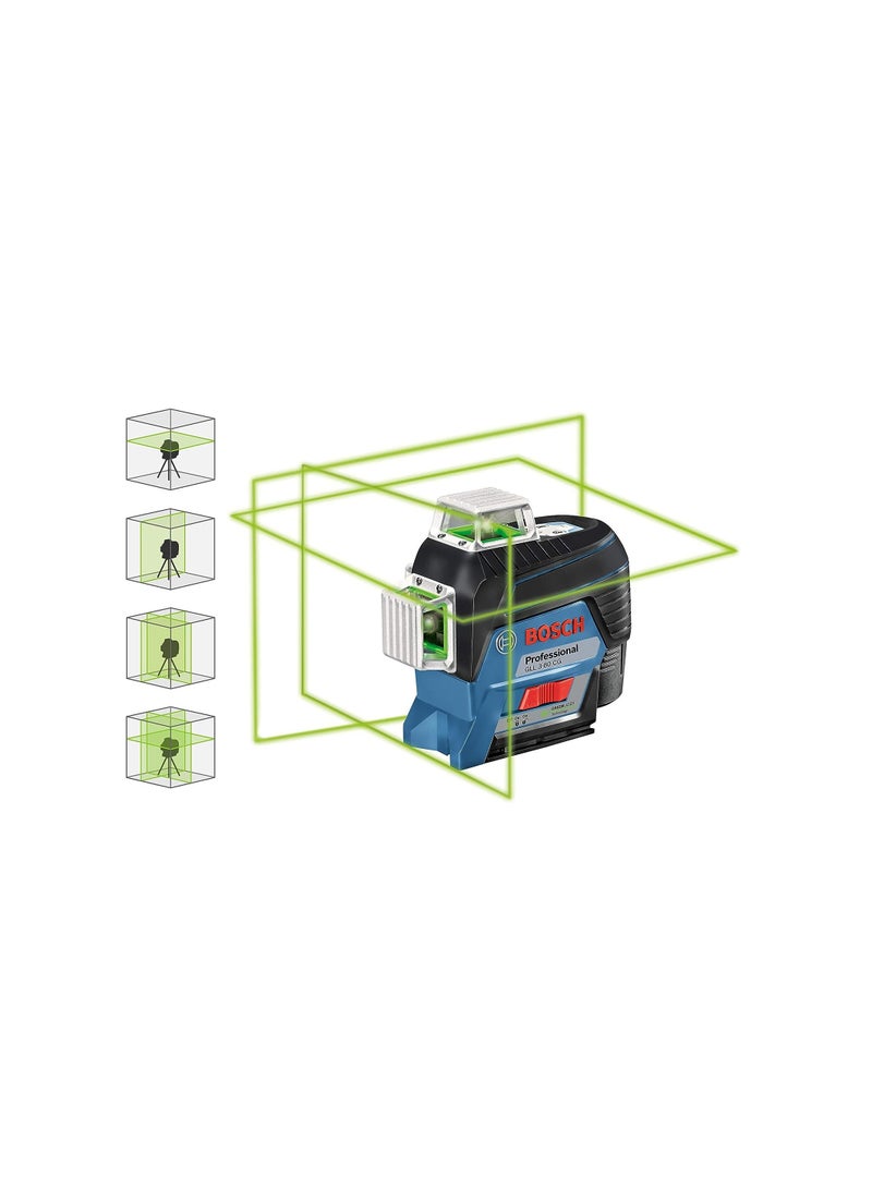 BOSCH Professional 12V System Line Laser 1 Battery 12 V Universal Bracket  1 with App Function Green Laser  - Image 2