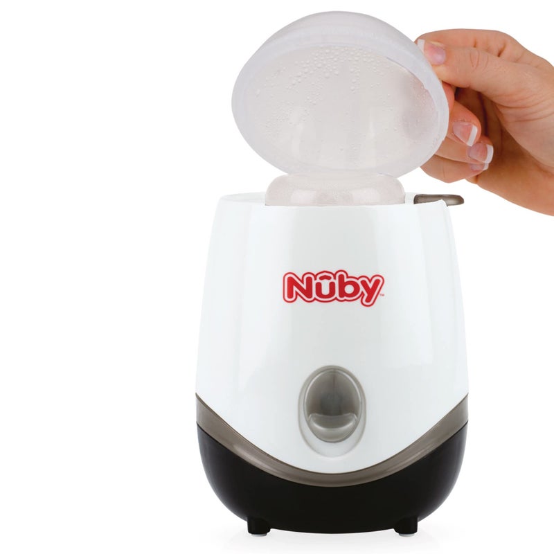 Nuby One-Touch 2-in-1 Electric Baby Bottle Warmer & Sterilizer - Image 3