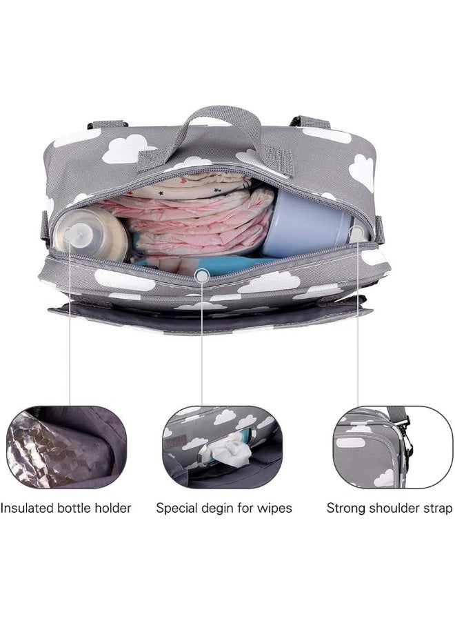 MOMIGO MOMIGO Baby Diaper Bag Stroller Bag - Diaper Caddy Tote Baby Stroller Bag for Diapers, Wipes & Toys  - Image 2