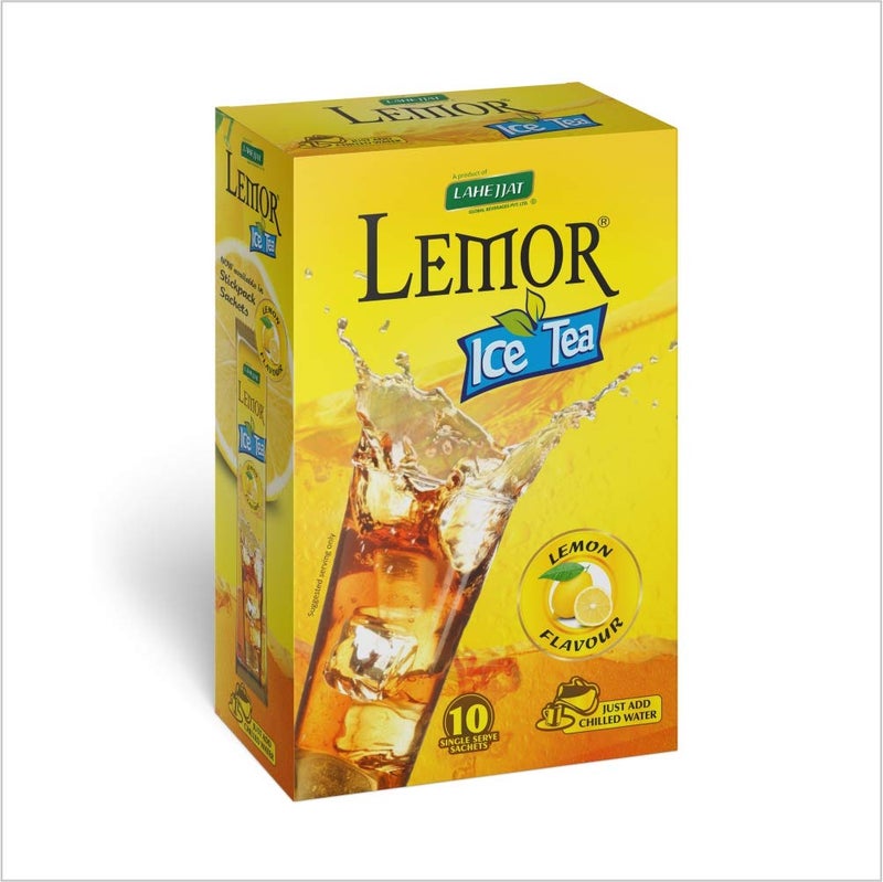 LEMOR شاي مثلج بنكهة الليمون ليمور - 2 × 10 أكياس - Image 2
