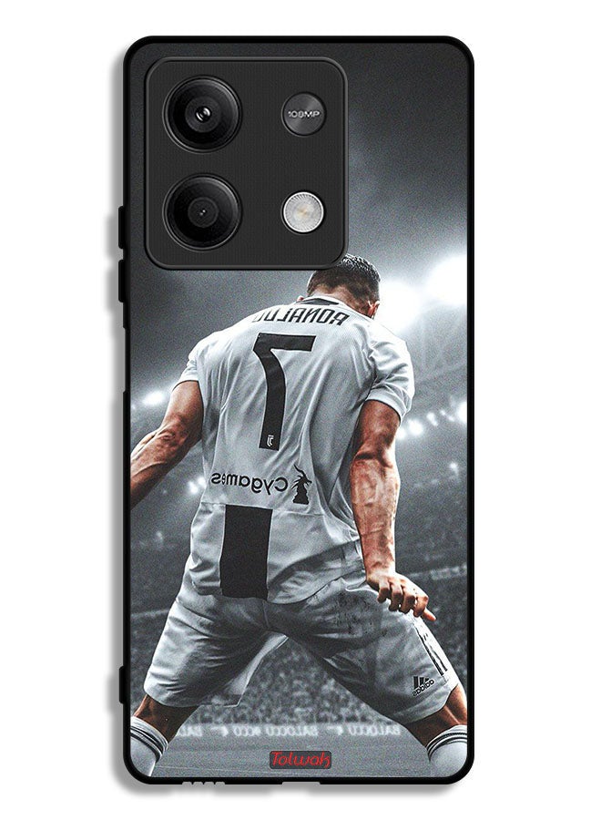 Tolwak Xiaomi Redmi Note 13 Protective Case Cover Cristiano Ronaldo Celebration - Image 1