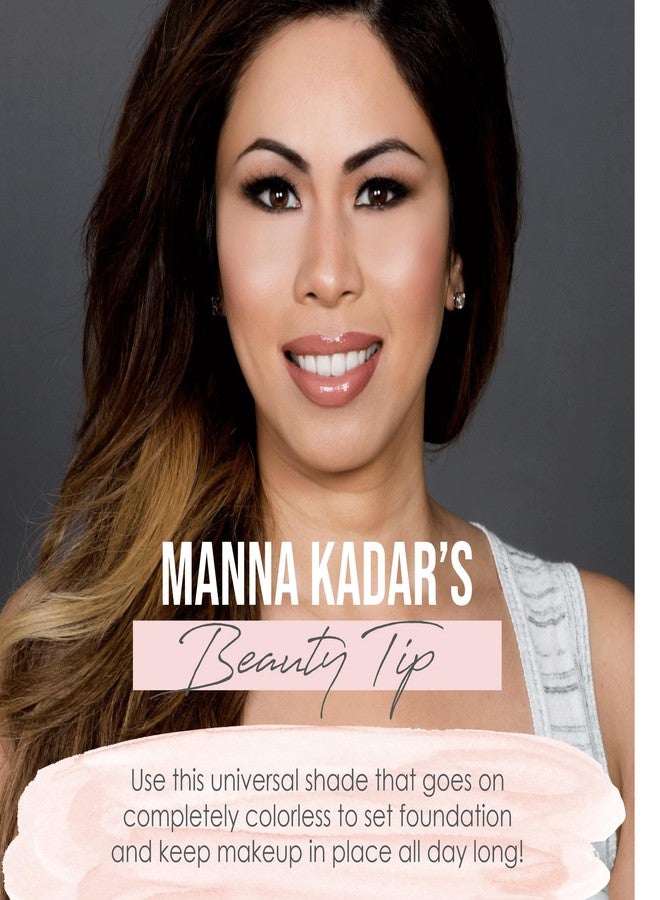 Manna Kadar Beauty HD Perfecting Powder - Ultra-Fine Setting Powder, Blurs Imperfections, Reduces Shine, Brightens Complexion, Conceals, Universal Shade is Colorless, Keeps Makeup in Place, Compact - Image 3