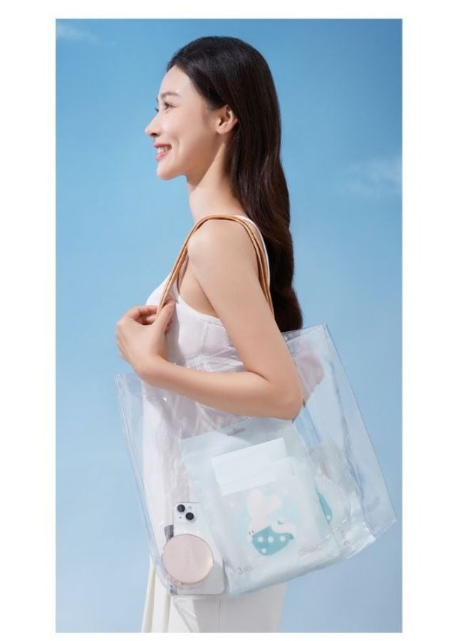 Be a better mom Disposable Towels 30x60cm, 2 Packs (3 Towels Per Pack), Soft Thickened Disposable Face & Body Towels for Travel, Hotel, Camping, Spa and Gym - Image 2