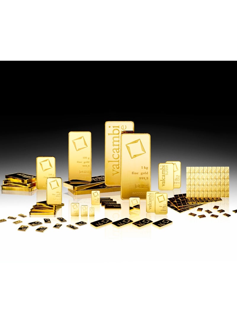 Valcambi Suisse 100g Pure 999.9 Fine Gold Bar 24KT - 100 Grams - Image 5