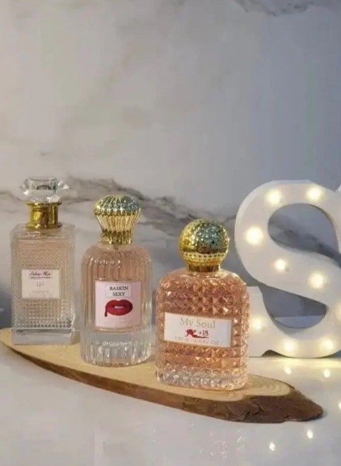 giving love Offering a set of 3 special and pleasant pheromone perfumes