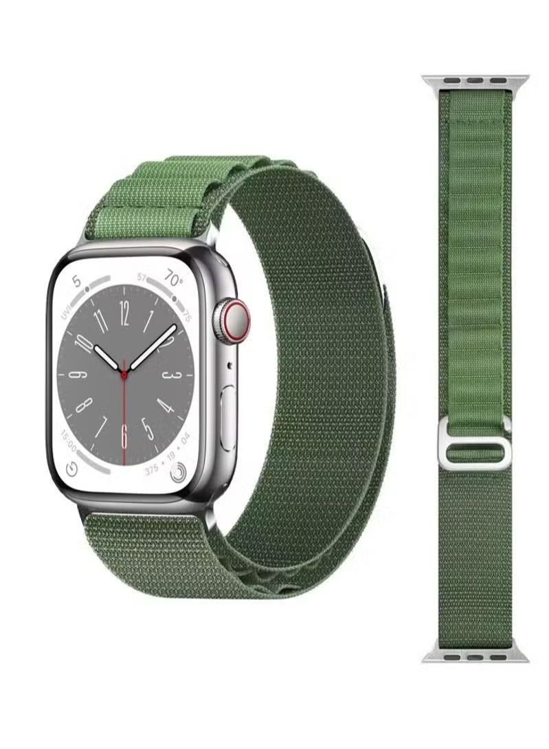 فيسوس حزام حزام ساعة آبل لساعة أبل مقاس 49 مم / 45 مم / 44 مم / 42 مم أخضر - Image 1