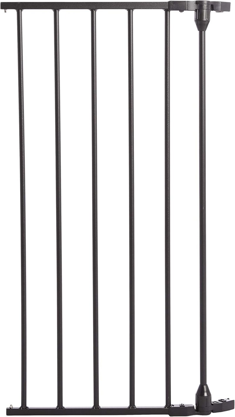 Cardinal Gates EX15 Baby Gate Extension  Fits Cardinal Gates Safety Gates  15 Inch Wide Dog Gate Extension  Black - Image 1