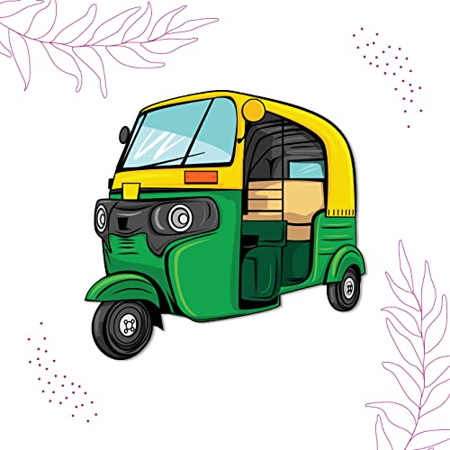Bhai Please Auto Wooden Fridge Magnet - Image 3