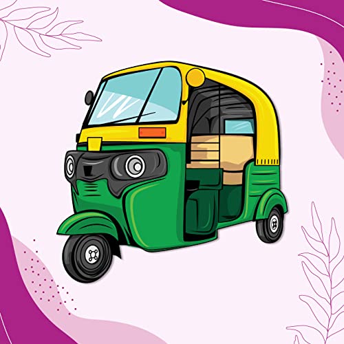 Bhai Please Auto Wooden Fridge Magnet - Image 5