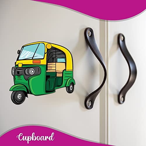 Bhai Please Auto Wooden Fridge Magnet - Image 2