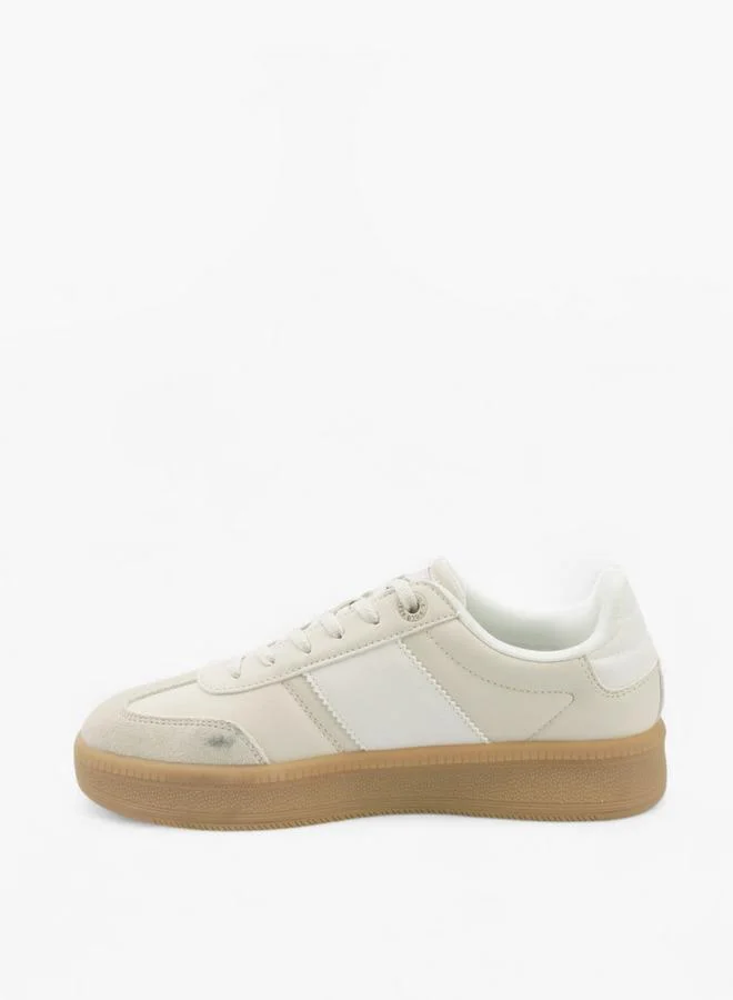 U.S. Polo Assn. Women's Panelled Lace-Up Sneakers