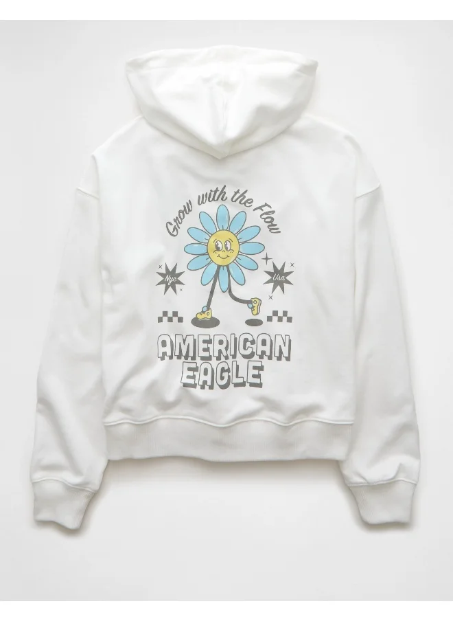 امريكان ايجل AE Fleece Zip-Up Hoodie