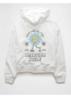American Eagle AE Fleece Zip-Up Hoodie  - Image 3