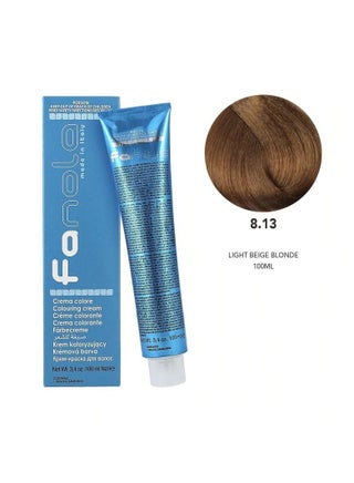 Fanola Hair Coloring Cream 8.13 Light Beige Blonde 100ml - pzsku/Z6611A4A21FA1EC560BDFZ/45/_/1648042772/beec9703-497e-4eb3-97e2-7f132764d342