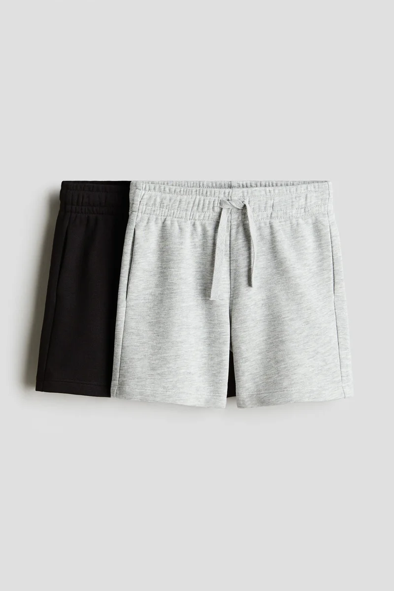 H&M 2-pack sweatshirt shorts