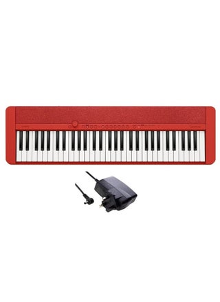 Casiotone.. Keyboards Red Color 61 keys ,61 Tones, Bluetooth, App link feature CT-S1RDC2. - pzsku/Z6611B5BA0C9771A1BD12Z/45/_/1693139617/84ab0363-fb48-4b82-a9cd-e1049839e2c0