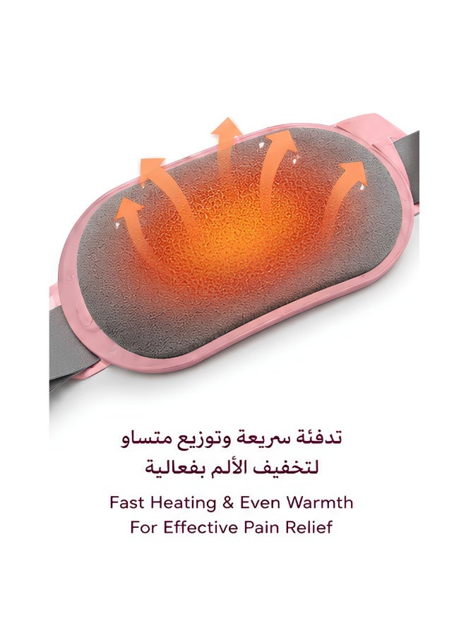 Smart Wearable Heating Belt  – Rechargeable, Adjustable Heat Levels, LED Display for Menstrual, Abdominal & Lower Back Comfort – Lightweight & Comfortable Design - Image 3