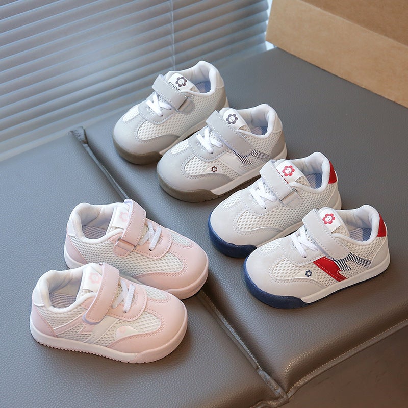 Fresh And Versatile Light And Stable Toddler Shoes Spring Breathable Baby Shoes Kidsren'S Sneakers Girls Casual Shoes - Image 2