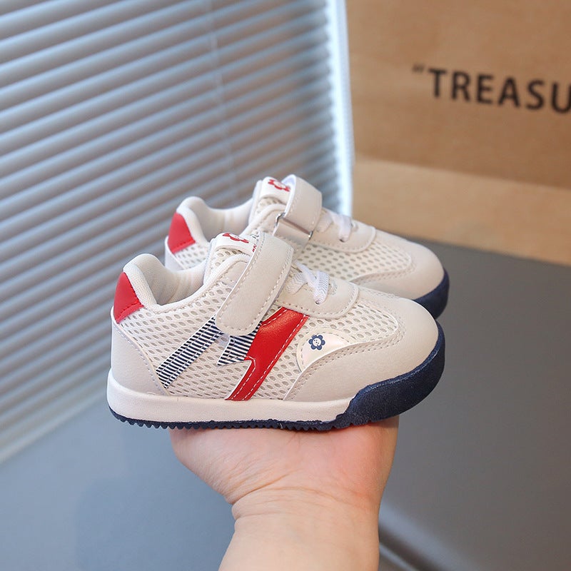Fresh And Versatile Light And Stable Toddler Shoes Spring Breathable Baby Shoes Kidsren'S Sneakers Girls Casual Shoes - Image 3
