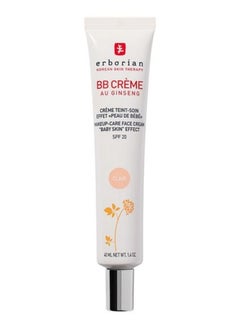 erborian ERBORIAN BB Cream Au Ginseng SPF 20, Clair  – Perfect Skin Coverage and Sun Protection 40ml  - Image 1