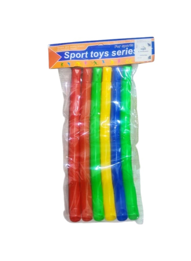 ​طوق رياضي (هيلاهوب) قابل للفك والتركيب - متعدد الألوان - للتخسيس واللياقة البدنية للأطفال والبالغين - Image 2