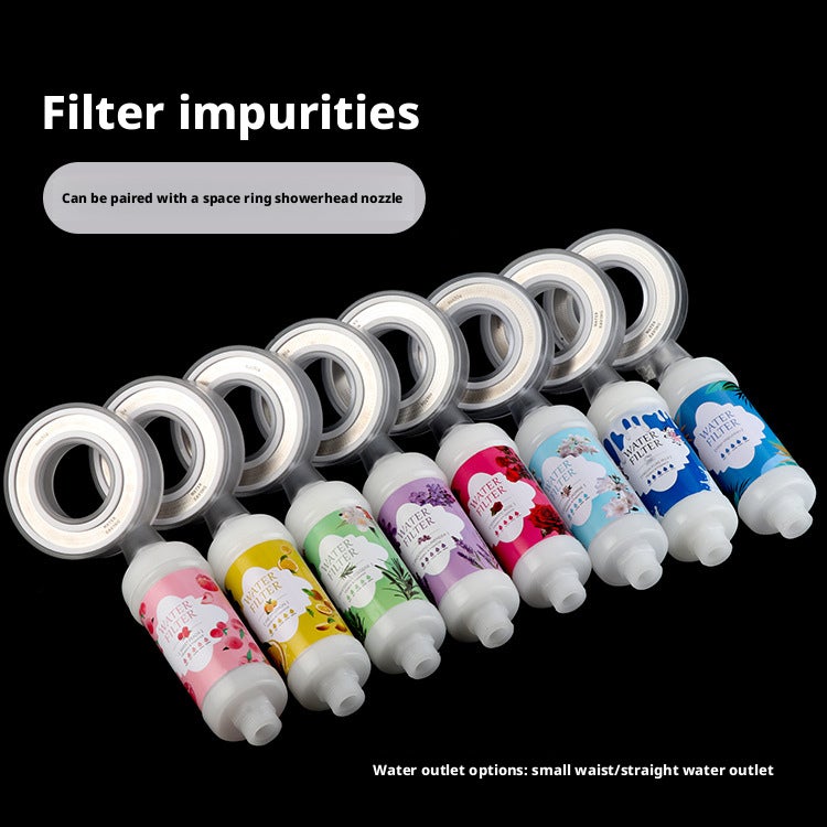 Scented Shower Head with Filter - Pressure Boosting - Chlorine Removal - Skin Care (A88) - Image 4