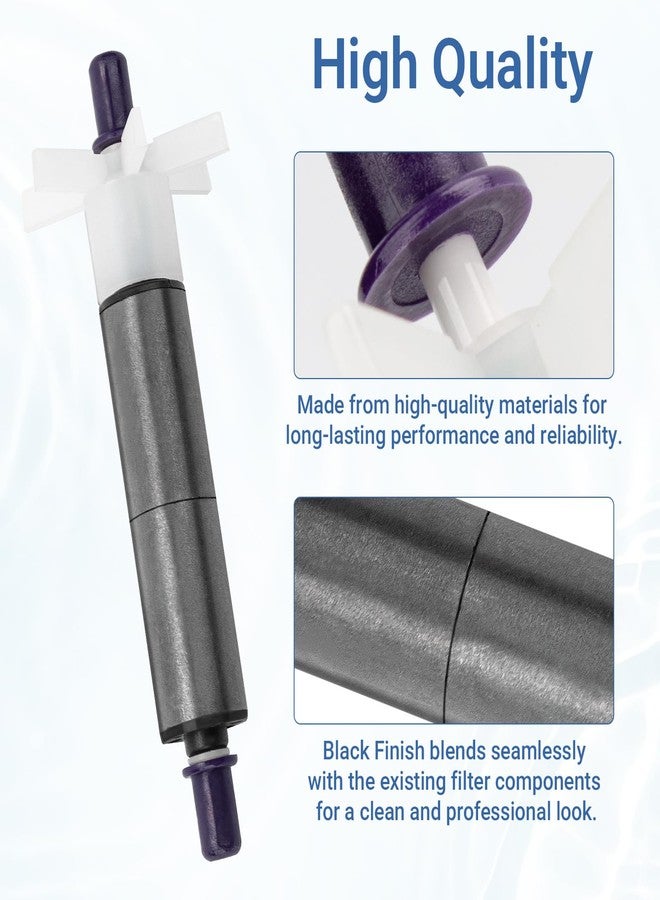 Ximoon مروحة مضخة بديلة 12B رقم 12756 لمضخات Danner Mag Drive موديلات 02712 و02722 و40132، مجموعة مروحة مغناطيسية لأنظمة ترشيح أحواض الأسماك - Image 3