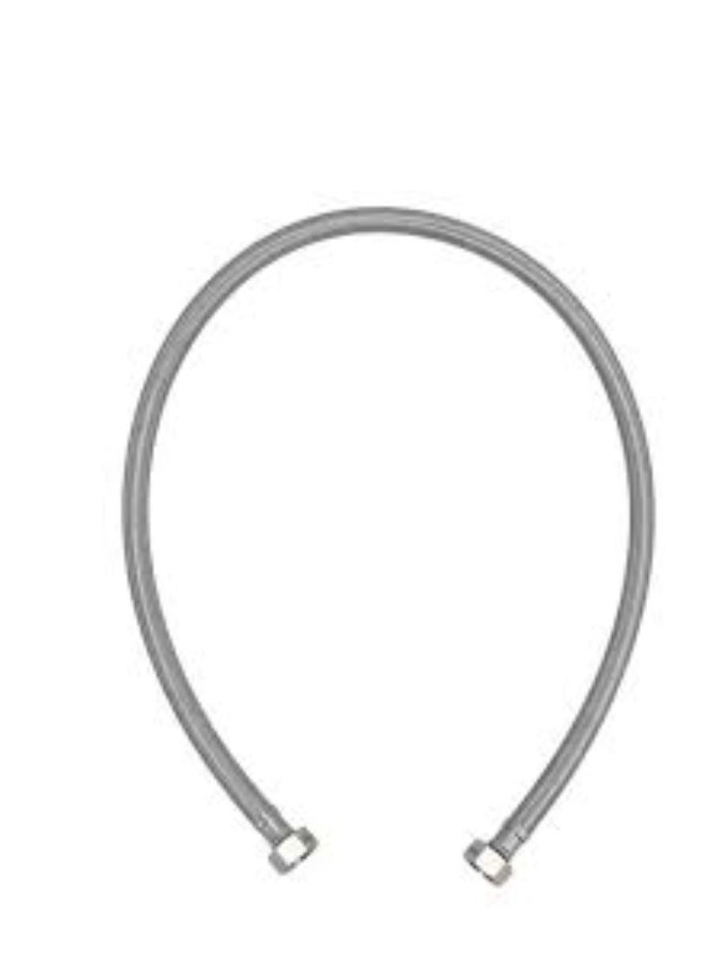 KNP KNP 30cm Braided Hose is a durable and flexible solution ideal for a variety of short connection applications.  - Image 1