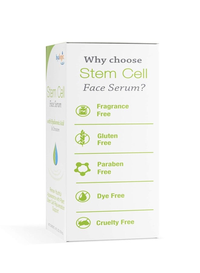 Hyalogic Stem Cell Face Serum - Infused With Citrustem - Plus Premium Hyaluronic Acid - Helps to Renew Youthful Appearance and Rejuvenate Skin .47 Fl oz - Image 4