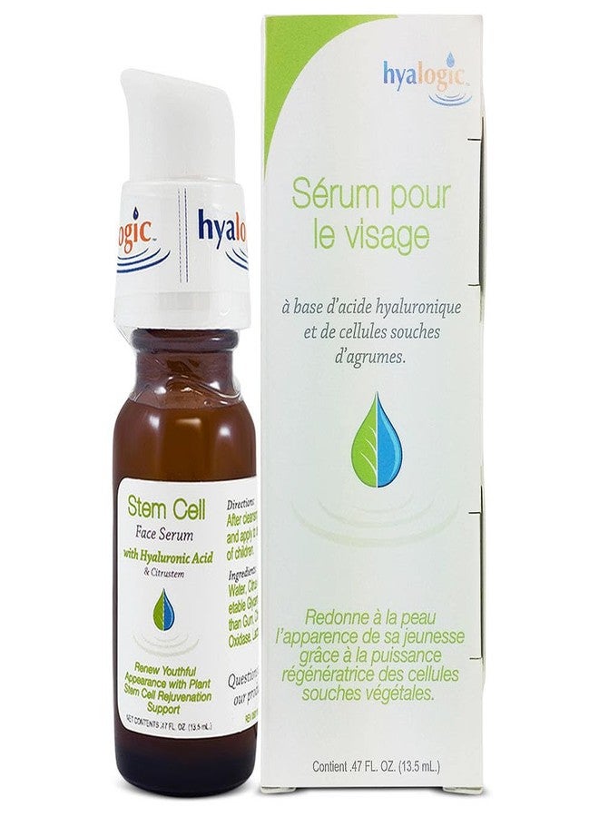 Hyalogic Stem Cell Face Serum - Infused With Citrustem - Plus Premium Hyaluronic Acid - Helps to Renew Youthful Appearance and Rejuvenate Skin .47 Fl oz - Image 1