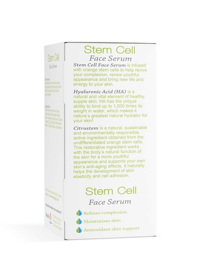 Hyalogic Stem Cell Face Serum - Infused With Citrustem - Plus Premium Hyaluronic Acid - Helps to Renew Youthful Appearance and Rejuvenate Skin .47 Fl oz - Image 3