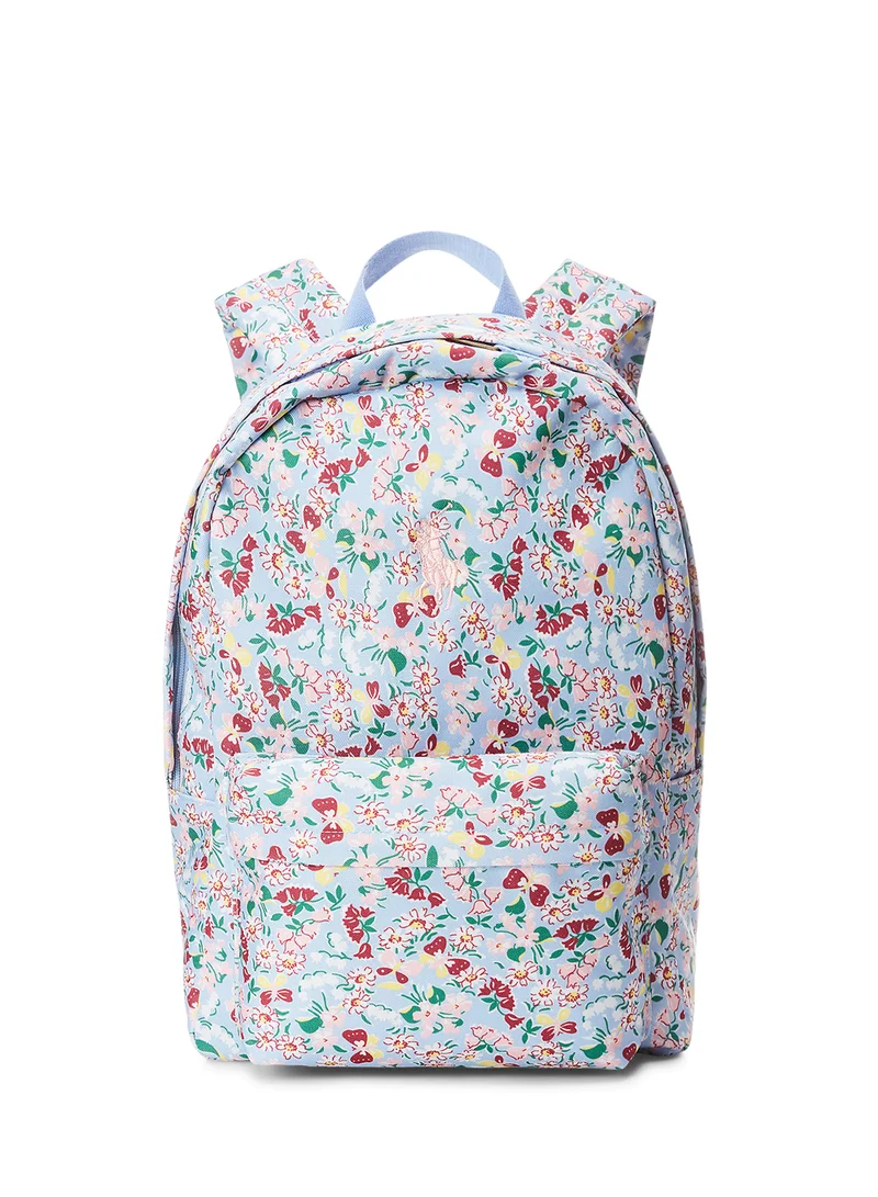 بولو رالف لورين All Over Printed Backpack