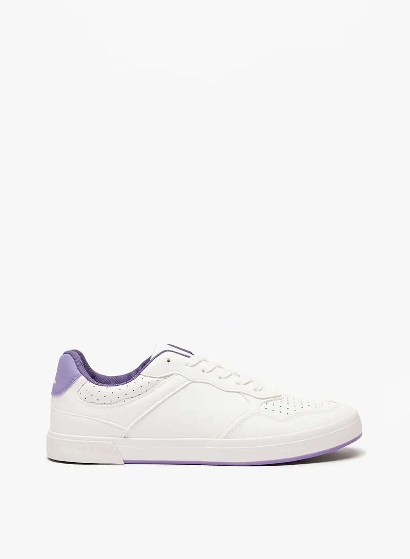 LBL by Shoexpress Mens Textured Lace-Up Casual Sneakers