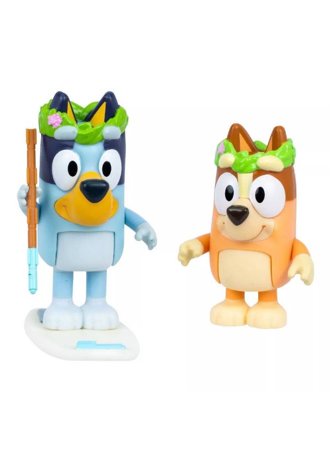 BLUEY سجادة بلوى جزيرة شخصيات بلوى وبينغو 2-باك - Image 2
