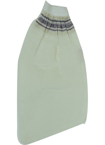 LokmanAVM Silk Back and Body Pouch Elastic Gloves White 15X25  - Image 3