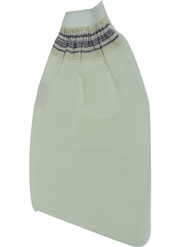 LokmanAVM Silk Back and Body Pouch Elastic Gloves White 15X25  - Image 2