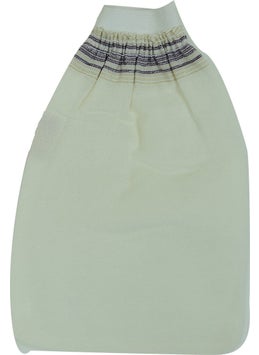 LokmanAVM Silk Back and Body Pouch Elastic Gloves White 15X25  - Image 1