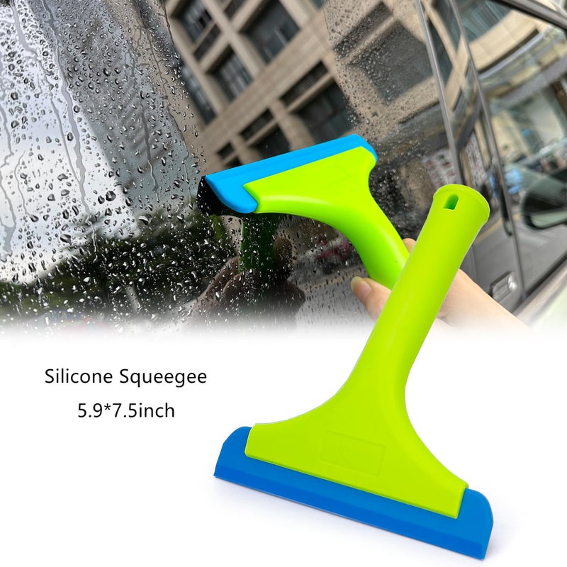 CARTINTS Vehicle Wrap Kit Heat Gun for Vinyl Wrap Window Film Decal, Car Paint Protection Film Kit Tinting Tools With Silicone Squeegee, 9mm Knife Blades, Felt Squeegee, 500ml Empty Spray Bottle,Micro Squeegee - Image 5