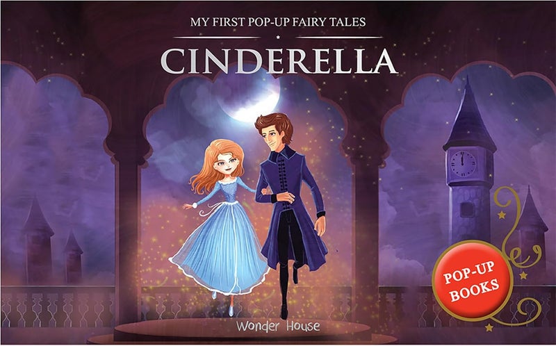 Prakash books Children's My First Pop Up Fairy Tales - Cinderella Pop up Book - Image 1