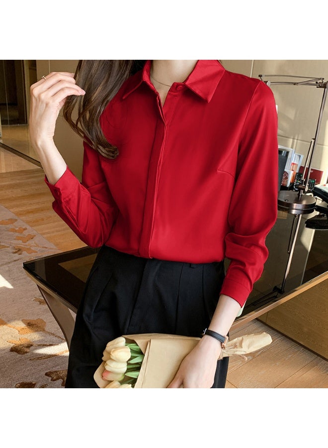 Shougu New Style Casual Women's Professional Commuting Shirt  - Image 1