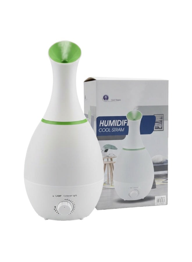 موزع الزيوت العطرية سعة 2.6 لتر، موزع رذاذ بارد ومرطب، هادئ للغاية، إضاءة ملونة، إيقاف تشغيل تلقائي، يدوم طويلاً، تصميم خشبي أنيق للمنزل والمكتب - Image 2