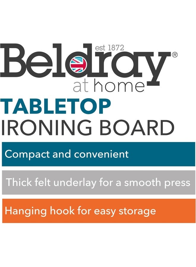 Beldray LA031176DFEU7 Tabletop Ironing Board - Image 2